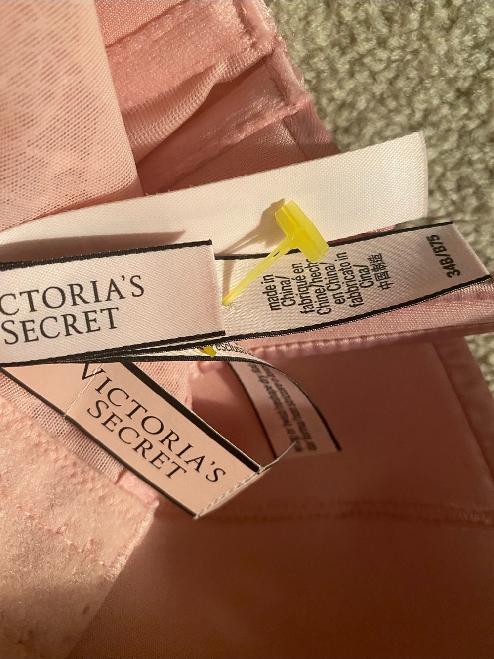 Victoria’s Secret 34B Balconette boned bra NWT pink - Picture 6 of 6